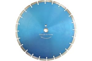 Meacase 14 inch Segmented Diamond Saw Blade for Concrete Masonry Brick Block Stone with 1''-20mm Arbor