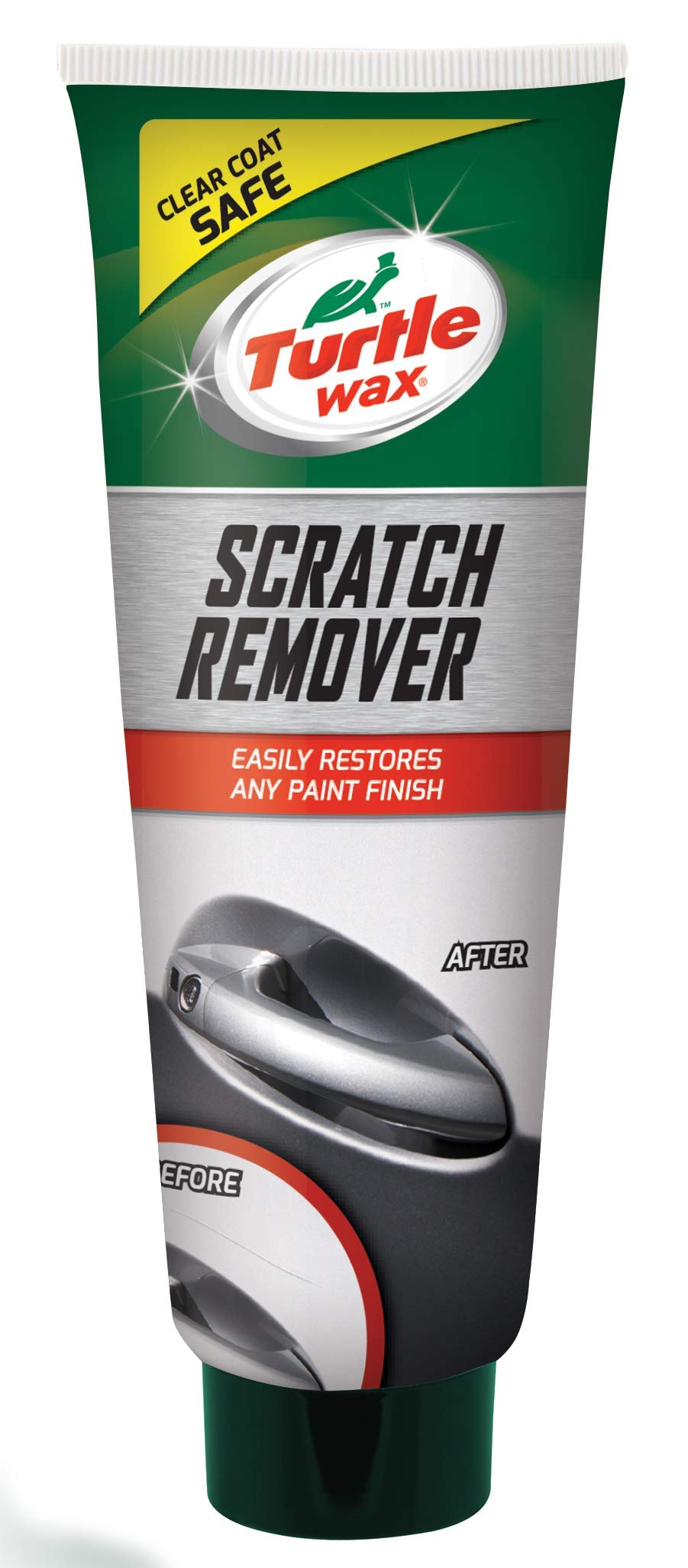 Turtle Wax 52818 Scratch Remover Easily Restorers Any Car Paintwork Finish 100ml, White