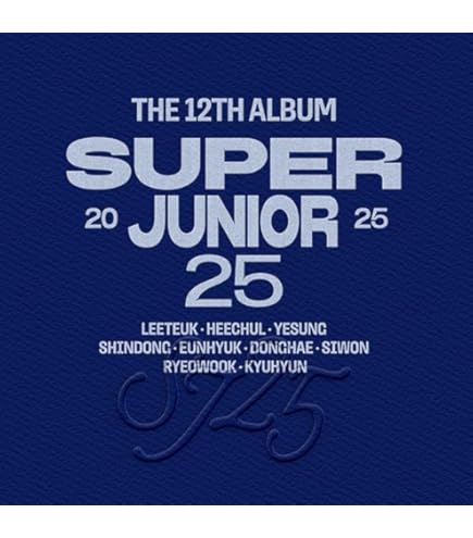 Amazon.com: SUPER JUNIOR SUPERJUNIOR25 12th Album with Tracking