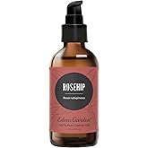 Edens Garden Rosehip Carrier Oil- 100% Pure Premium Cold Pressed & Hexane Free, Natural Moisturizer For Face, Skin, Body, Hair & Nails, Massage- Diluting Essential Oils & Aromatherapy 118 ml (4 fl oz)