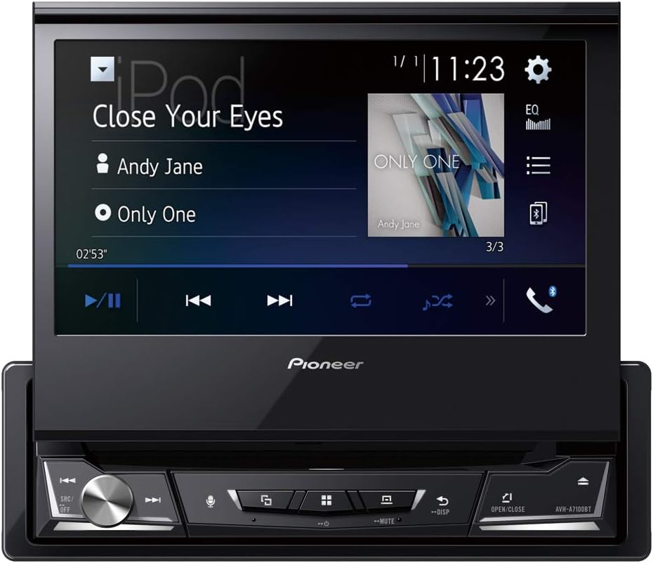 Pioneer AVH-A7100BT, Black/White