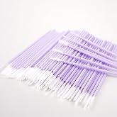 i-Laesh Microswabs for Eyelash Extensions, Purple, 200 pcs | Long-tip Micro brush Applicators, Precision, Eye, Dental, Personal Care, Pro Grip - Replacement