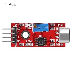 MECCANIXITY 4 Pcs Microphone Sound Sensor KY-037