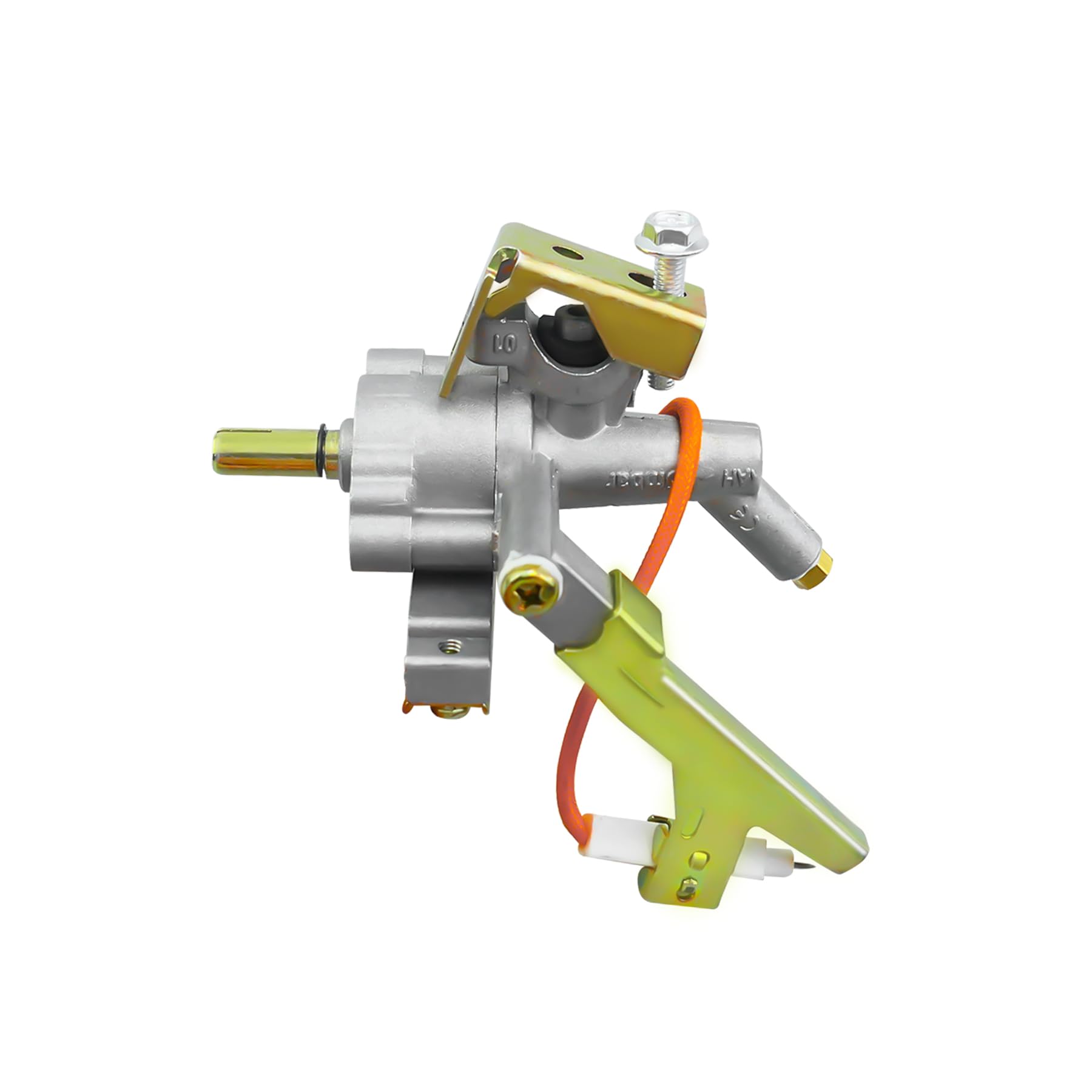 Photo 1 of 1.6mm Gas Grill Valve Fit for Bull BBQ Angus Thrower Valve LP Fit for Brahma (2007 and newer) Bull, Main Burner Valve Igniter Replace 16525