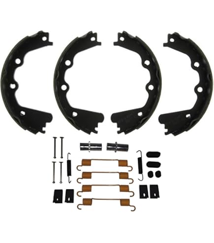 AC Delco Bonded Rear Parking Brake Shoe With Hardware