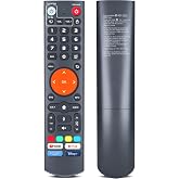 Replacement Voice Remote Compatible with vSeeBox V3 Plus / V3 Pro &ndash; Bluetooth, Voice Control, Easy Pairing &ndash; Compatible with Smart TV Box (Batteries Not Included)