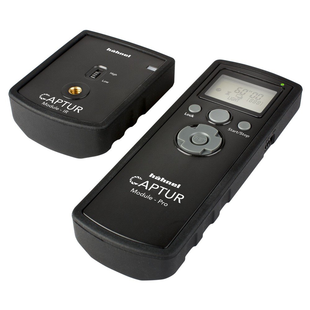 Hähnel - Captur Module Pro incl. IR Kit - Built-in Motion - Light and Sound Sensors - Powered By AA Batteries