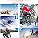 Moliter Heated Gloves, Battery Powered Electric Heat Gloves for Women and Men, Waterproof Winter Thermal Gloves, Warm Touchscreen Gloves for Outdoor Sports Cycling Riding Skiing Skating Hiking Huntin