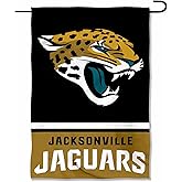 Jacksonville Jaguars Double Sided Garden Flag