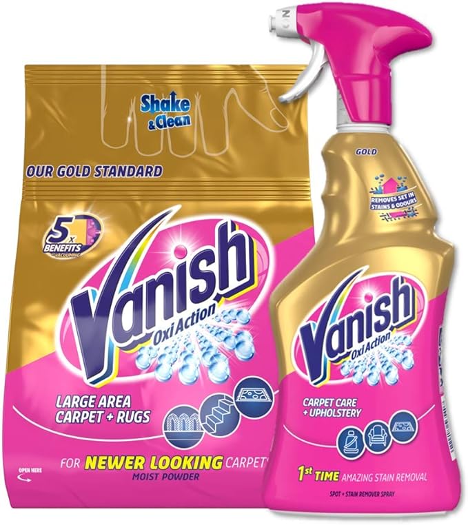 Vanish Gold Oxi Action Carpet Cleaning Kit Amazon.co.uk Health