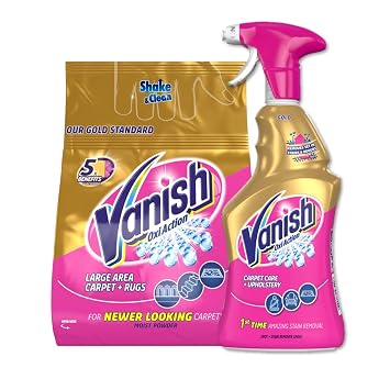 Vanish Gold Oxi Action Teppichpflege Puder Und Spray Amazon De