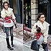 Foxnovo Fashion Korean Style Autumn Winter Unisex Knitted Scarf Cape Shawl with Sleeves (Beige)
