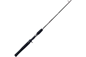 Zebco Rhino Tough Cross-Weave Glowtip Casting Fishing Rod, 2-Piece with Heavy Duty Guides, 5-Foot 6-Inch Medium-Heavy Power F