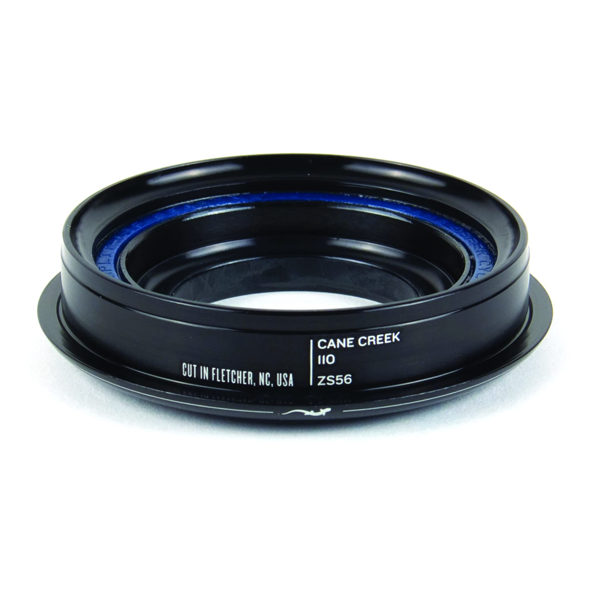 Cane Creek 110-Series Zerostack Conversion Bottom for 56mm Head-Tube, 1-1/8-Inch Crown Race Diameter, Black