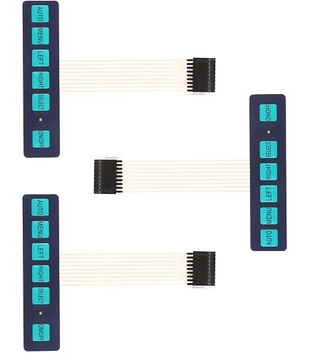 E-outstanding 2Pcs 1x4 Matrix Array 4 Key Membrane Switch