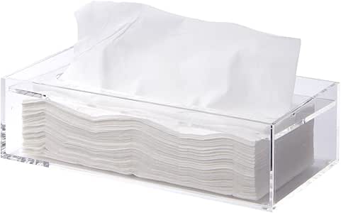 Muji acrílico caja de pañuelos: Amazon.es: Hogar