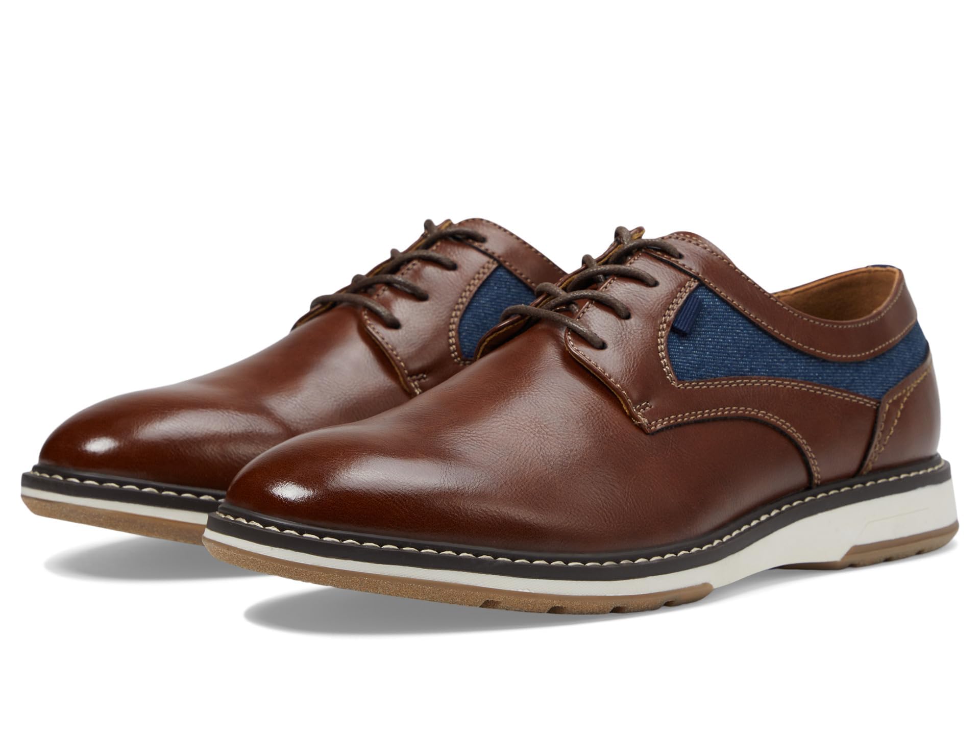 Madden Men’s MMANUEL Oxford, Cognac, 10.5