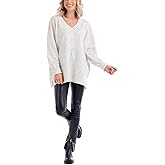 Mud Pie Womens Mud Pie Women's Cindy V-Neck Sweater