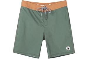 SURF CUZ Men's Vintage Cruzer Stretch Boardshort Chino Shorts