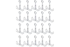 HZTYYIER 20Pcs Flat Jaw Pinchcocks Tubing Clamps Stainless Steel Clip for Latex Tube Clamp Sealing Clip Laboratory Supplies