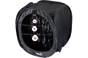 Lancer Tactical Portable Airsoft Target Tent-Black-Non Lethal BB Shooting Target