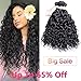 Perstar 8A Grade Brazilian Water Wave Virgin Hair 3 Bundles Remy Human Hair Weaves Natural Black Factory Price (16 18 20, Natural color) ...