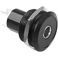 thumbnail interactive-video image 1 of QIANRENON TRS 1/8 Stereo Panel Connector TRS 3.5mm Female To Female Short Cable Pass Through Panel Coupler,XLR Panel Mount, For Stereo Cable Speakers And Headphones, Silver Grey 1 of 14