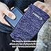 Phone Armband Sleeve: Best Running Sports Arm Band Strap Holder Pouch Case for Exercise Workout Compatible with iPhone 5S SE 6 6S 7 8 X Plus iPod Android Samsung Galaxy S5 S6 S7 S12 Blue Small