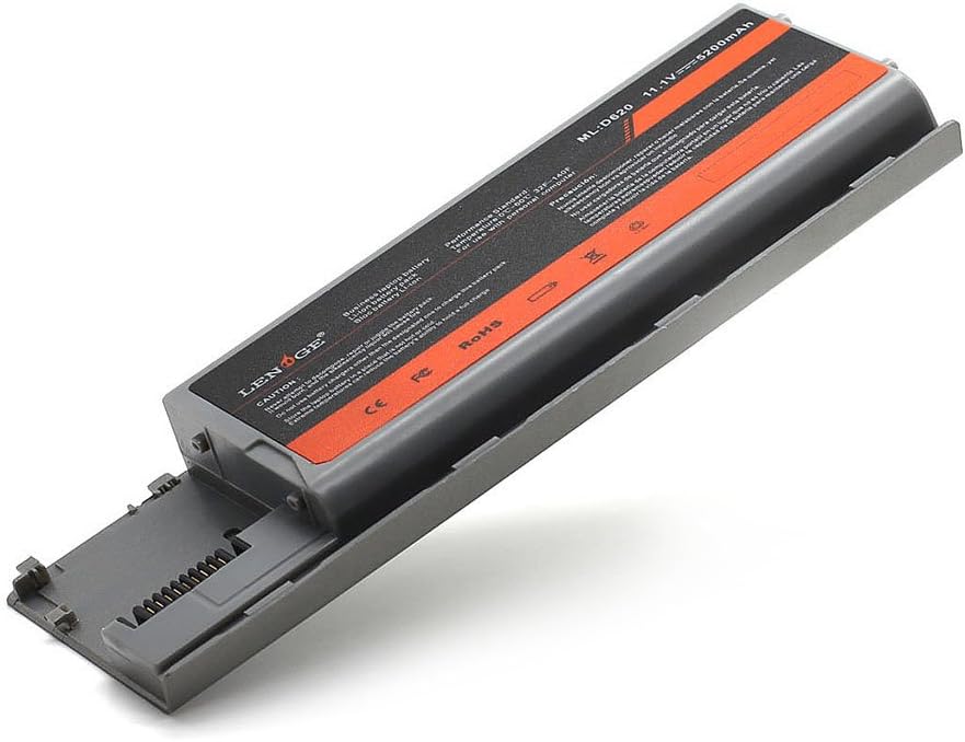 Lenoge Laptop Battery For Dell Latitude D6 D630 Atg Uma D631 D640 D630c D630n D631n D0n Precision M2300 Notebook Replace With Dell Battery Td175 Tc030 310 9080 451 Jd634 11 1v 50mah