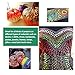 Arrtx-24 Assorted Colors 3D Fabric Paint for Fabric,Canvas,Wood,Ceramic,Glass with a Fine-Point Tip for Precise Application-Non Toxic Permanent Value Pack