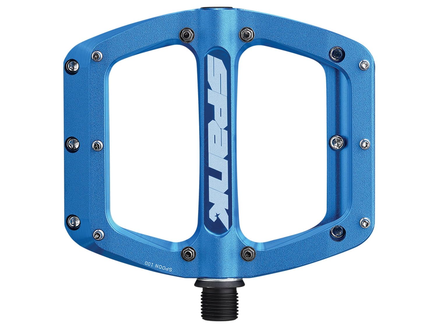 Spank Spoon Reboot S Blue Unisex Adult Bike Pedals, 90 x 105 mm