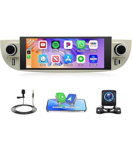 Autoradio 2 Din Android 12 avec Navigation GPS et Bluetooth Écran Tactile 7 Pouces Double Din