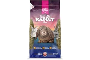 Martin Little Friends™ Timothy Adult Rabbit Food - High Fiber, Low Calcium Pellets for Adult & Senior Rabbits - with Prebioti