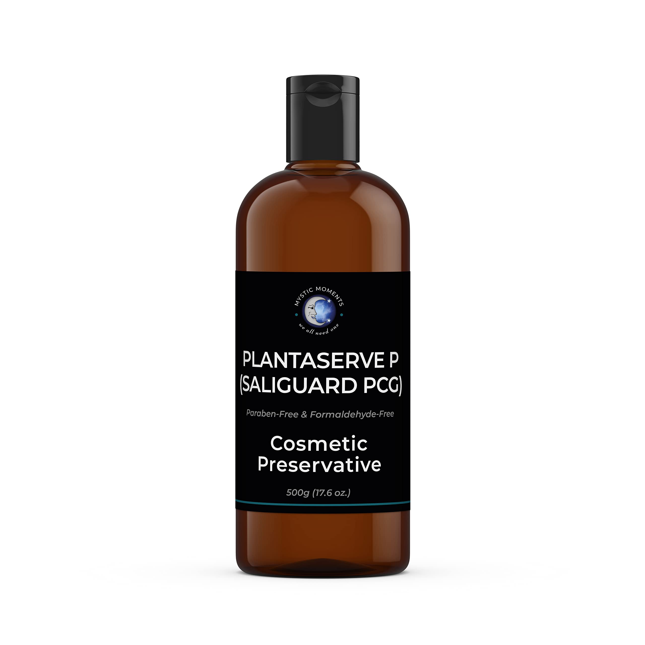 Mystic Moment | Plantaserve P Preservative | Saliguard PCG | Paraben-Free & Formaldehyde-Free | Phenoxyethanol-Based | Broad Spectrum Protection | For Creams, Lotions, Gels & Shampoos | 500g
