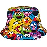 TCB Creations Cookie Cartoon Monster and Friends Characters Adult Size Bucket Hat