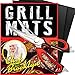 Chef Brooklyn BBQ Grill Mats with Bonus Kitchen Scissors- Heavy Duty Multi-Functional Scissors Sharp Perfect for Chicken, Poultry, Fish, Meat, Herbs and Outdoors for the BBQ'S Camping or on the Boat
