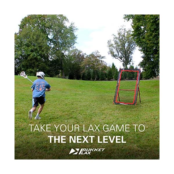 Rukket 4x7ft Lacrosse Rebounder Pitchback Training Screen, Practice