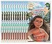 undle of 12 Disney Moana Grab & Go Play Packs and 12 KaleidoQuest 'Aloha' Island-Themed Colorable Bookmarks
