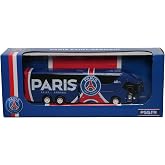Banbo Toys Soccer Tour Bus Paris Saint-Germain | Premium Die-Cast, Friction-Power Engine, Pull-Back &amp; Go, Licensed Football Merchandise, Fan Display Model