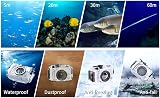 Sea frogs Camera Housing Olympus TG-7 Waterproof Underwater Case 60m Red Filter view 7
