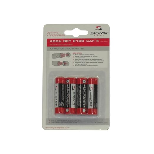 SIGMA SPORT Akkubatterie 'Ready to Use'