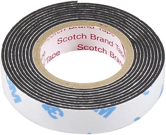 Amazon エーモン 強力両面テープ ベータテープ 車内 車外兼用 黒 幅10mm 長さ1m 厚さ1mm 3924 車 バイク 車 バイク