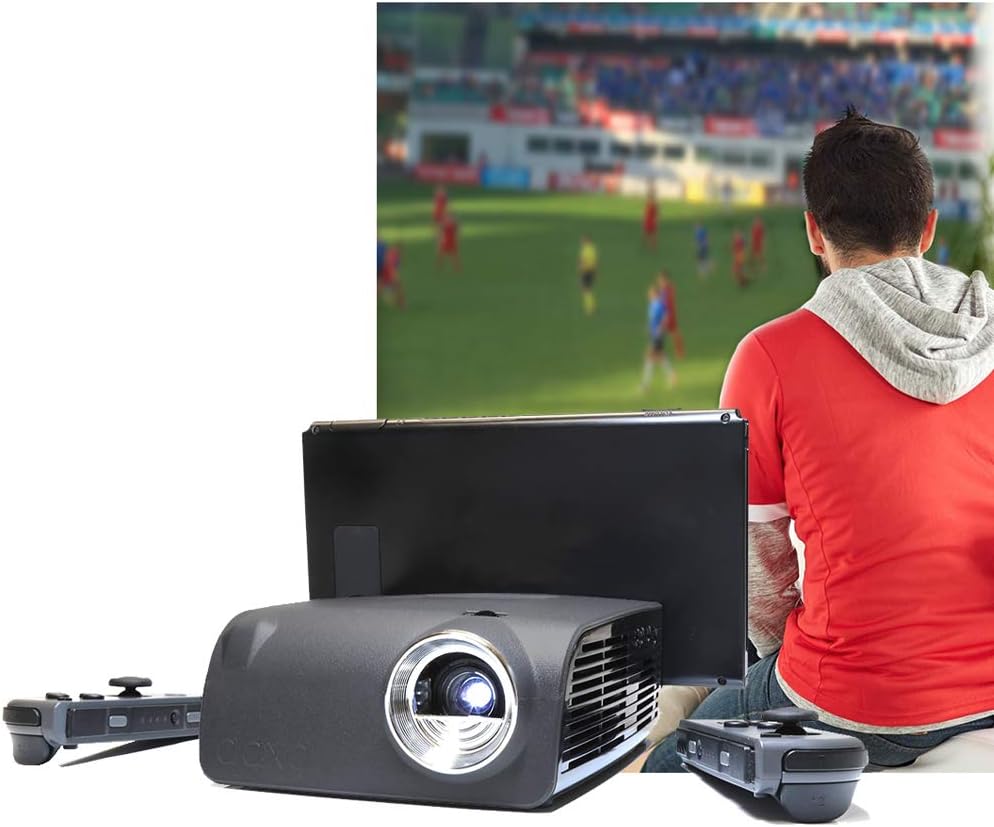 AAXA S1 Mini Dock Projector with 3 Hour Battery Compatible with Nintendo Switch