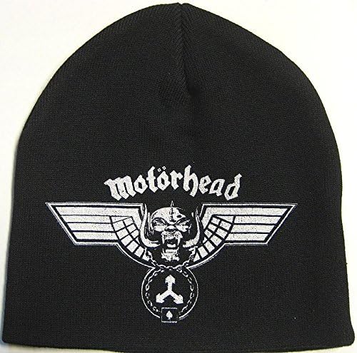 Motorhead Hammered Beanie Hat (Official Licensed Product)