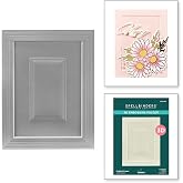 Spellbinders E3D-130 Molded Frame 3D Embossing Folder from The Yana's Daisies Collection by Yana Smakula