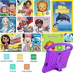 NORTH BISON Kids Tablet, 7 inch Android 11.0 Tablet