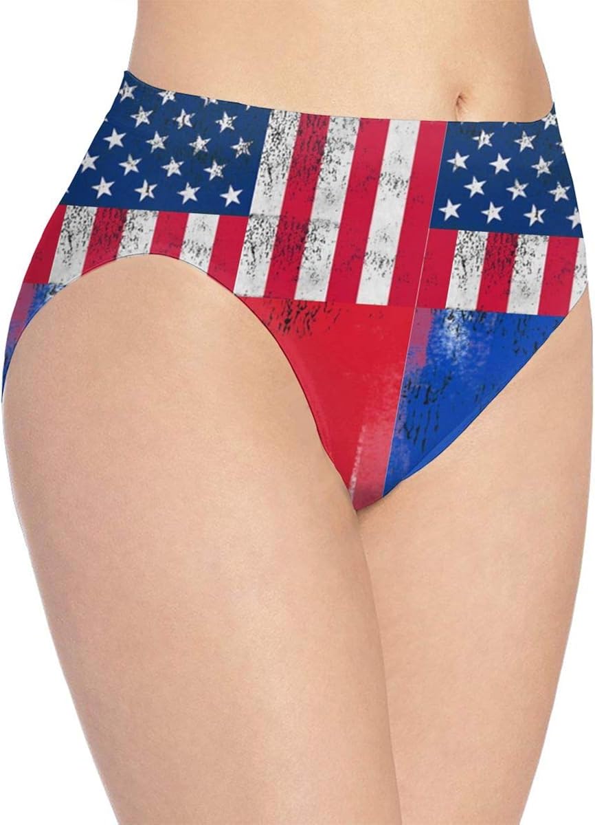 DaXi1 Filipino America Flag Women's Briefs Hipster Panties
