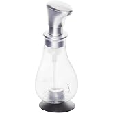 Cuisipro 13 Ounce Foam Pump Soap Dispenser, Silver