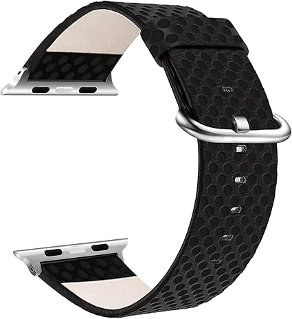 VONTER Band Compatible for Apple Watch 38mm 40mm - Smart Watch Band - Leather Strap Replacement Bands for iWatch Series 4 40mm Series 3 38mm Series 2 ...