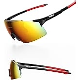 WGKVP Running Glasses for Women, Cycling Sunglasses for Bike Baseball Golf, UV400 Protection